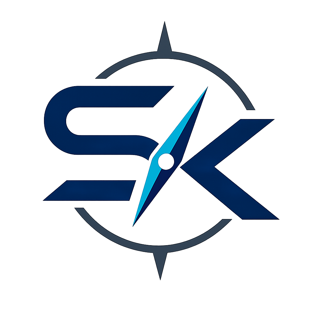 SEOKompass Logo mit Kompassnadel